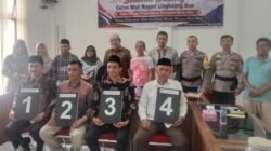 4Calon Wali Nagari Lingkung Aur Resmi Ditetapkan, Nomor Urut Diundi