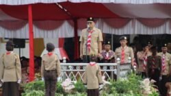 3.000 Pramuka Padati Kantor Bupati Pasbar di Apel Akbar HUT ke- 65, Dorong Generasi Mandiri Wujudkan Swasembada Pangan