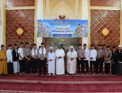 Maulid Nabi, Kapolres : Jadikan Akhlak Rasulullah SAW sebagai Teladan dalam Pelaksanaan Tugas