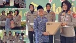 Sampaikan Pesan Damai, Polwan Resor Pasaman Barat Goes To School, Tekankan Stop Bulliying di SMPN 1 Pasaman 
