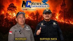 Tak Kenal Waktu, Kadishut Kaltim Rusmadi Turun Tengah Malam Padamkan Karhutla di Tahura Bukit Soeharto
