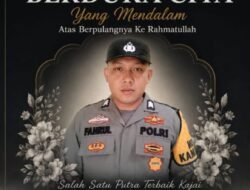 Pemerintah Nagari Kajai Berduka, Bhabinkamtibmas Bripka Fahrul Rozi Berpulang 