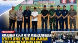 Bupati Yulianto Sambut Ketua Baru PN Pasbar, Tegaskan Sinergi Forkopimda Kunci Wujudkan Indonesia Emas 2045 