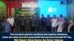 Cetak 45 Duta Anti Karhutla, Koramil 03 Talu Gelar Sosialisasi di Talamau