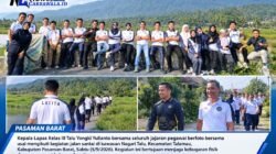 Jaga Kebugaran dan Kekompakan, Lapas Kelas III Gelar Jalan Santai Bersama Pegawai 