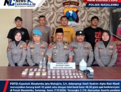 Baru 1 Minggu Menjabat, Polsek Masalembu Ungkap Jaringan Sabu Hampir 50 Gram
