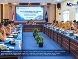 Jelang Tutup Tahun, Sekda Pasaman Barat Kebut Serapan Anggaran dan Tegakkan Disiplin ASN