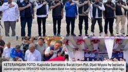 Kapolda Sumbar Irjen Djati Wiyoto Abadhy Dikukuhkan Sebagai Ketua Dewan Penasehat DPD KSPSI AGN Sumbar 
