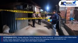 Nelayan Tewas di Jalan Proyek Camplong, Polres Sampang Lakukan Olah TKP dan Selidiki Pelaku 