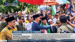 Jokowi Hadir Walimatul Khitan Putra Ujang Bustomi di Cirebon, Warga Sinarancang Sambut Meriah 