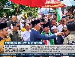 Jokowi Hadir Walimatul Khitan Putra Ujang Bustomi di Cirebon, Warga Sinarancang Sambut Meriah 
