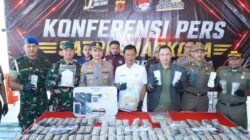 Polres Cirebon Kota Ungkap 23 Kasus Narkoba dan Musnahkan Ribuan Barang Bukti Hasil Operasi Pekat