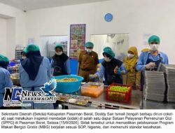 Sekda Pasbar Sidak Dapur MBG, Tegaskan SPPG Wajib Patuhi SOP