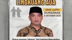 Tepis Isu Calon Pelengkap, Muhammad Saiful Anwar Lubis Tegaskan Maju Pilwana Lingkuang Aua , Karena Panggilan Hati
