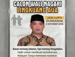 Tepis Isu Calon Pelengkap, Muhammad Saiful Anwar Lubis Tegaskan Maju Pilwana Lingkuang Aua , Karena Panggilan Hati