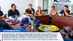 Perkuat Sinergi, Kejari Pamekasan Gelar Coffee Morning Bersama Awak Media