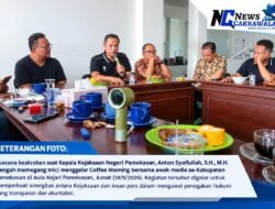Perkuat Sinergi, Kejari Pamekasan Gelar Coffee Morning Bersama Awak Media
