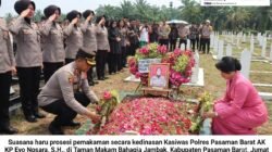 Polres Pasaman Barat Berduka, AKP Evo Nosara Dimakamkan Secara Kedinasan