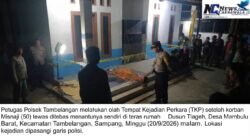 TERKUAK! Menantu di Tambelangan Sampang Habisi Mertua Pakai Calok, Korban Tewas Bersimbah Darah di Teras Rumah