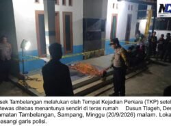 TERKUAK! Menantu di Tambelangan Sampang Habisi Mertua Pakai Calok, Korban Tewas Bersimbah Darah di Teras Rumah