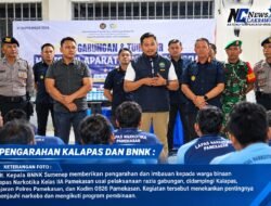 Lapas Narkotika Pamekasan Bersama APH Gelar Razia Blok Hunian dan Tes Urine, Hasil Seluruhnya Negatif Narkoba