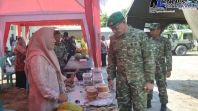 Semarak HUT Ke-81 TNI, Kodim 0828/Sampang Gelar Bazar Murah Serentak, 170 Warga Serbu Sembako Murah di Bawah Harga Pasar 
