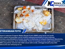 Menu MBG di Masalembu Sumenep Dikeluhkan: Siswa Hanya Minum Susu, Nasi dan Lauk Dibuang
