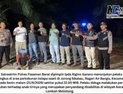 Polres Pasaman Barat Amankan Pria 52 Tahun di Air Bangis, Diduga Lakukan Persetubuhan Terhadap Anak Tiri Penyandang Disabilitas 