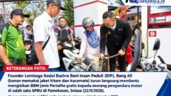 PAMEKASAN PECAH! Aksi Borong BBM Gratis Dari BIP Bikin Pengendara Motor Tersenyum Lebar, Antrean Mengular di 11 SPBU