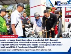 PAMEKASAN PECAH! Aksi Borong BBM Gratis Dari BIP Bikin Pengendara Motor Tersenyum Lebar, Antrean Mengular di 11 SPBU