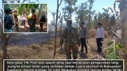 TNI di Sampang Bergerak Cepat, Lettu Murakip Serukan Warga Stop Bakar Sampah di Tengah Ancaman El Nino
