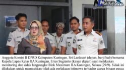 Cek Langsung Lapas Kelas IIA Kuningan, Dewan Sri Laelasari Tegaskan Semua Warga Binaan Setara Tanpa Keistimewaan