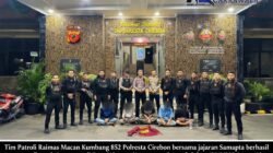 Gerak Cepat Raimas Macan Kumbang 852, Polresta Cirebon Gagalkan Aksi Tawuran di Winong, 5 Pelajar dan 2 Celurit Diamankan