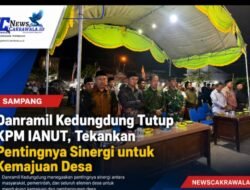 Danramil Kedungdung Tutup KPM IANUT, Tekankan Pentingnya Sinergi Untuk Kemajuan Desa 