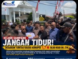 Kejari Sampang Jangan Tidur! Desakan Tuntas Kasus Korupsi 1,7 M BLUd RSUD Dr. Zyn