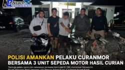 Hari Pertama Operasi Jaran Singgalang 2026, Polres Pasbar Tangkap Residivis Curanmor dan Amankan 3 Motor 