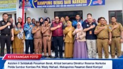 Perkuat Sinergi Berantas Narkoba, Pemkab Pasbar Dukung Penuh Kampung Bebas Narkoba di Nagari Ophir