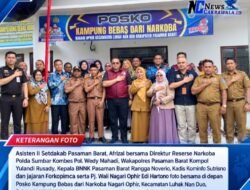 Perkuat Sinergi Berantas Narkoba, Pemkab Pasbar Dukung Penuh Kampung Bebas Narkoba di Nagari Ophir