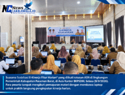 E- Kinerja Harian Wajib Diisi, Sekda Pasbar Catatan Kinerja Tentukan Karier ASN dan Perpanjangan Kontrak PPPK