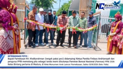 Resmi Dibuka Bupati KH Kholilurrahman, Pameran Bonsai Nasional PPBI 2026 Jadi Pembuka Spektakuler Hari Jadi Pamekasan ke-496 di Arek Lancor