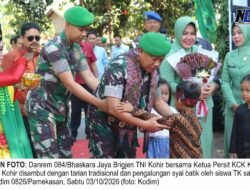 Perkuat Soliditas dan Profesionalisme Prajurit, Danrem 084/Bhaskara Jaya Kunjungi Kodim 0826 Pamekasan