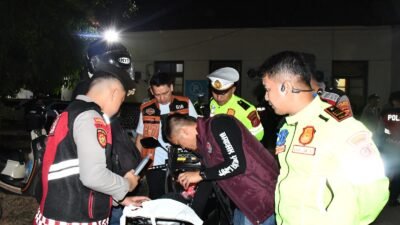 Patroli Gabungan Skala Besar, Polresta Cirebon Amankan Ratusan Barang Bukti dan Tindak Pelanggaran Jalanan