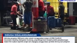 Diduga Jadi Sarang Mafia Solar Subsidi, SPBU di Ganding Sumenep Dikeluhkan Sopir Angkot