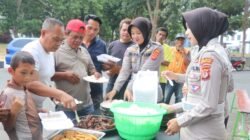 Wujud Kepedulian Sosial, Sat Lantas Polres Kuningan Gelar “Jumat Berkah” Berbagi Makanan Gratis untuk Masyarakat