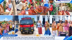 Kodim 0826/Pamekasan Salurkan 5000 Liter Air Bersih Untuk Warga Katalon Yang Dilanda Kekeringan 
