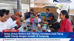 Perkuat Sinergi dengan Insan Pers, Ketua Madas Serumpun Umar Faruq Gelar Silaturahmi Hangat di Sampang
