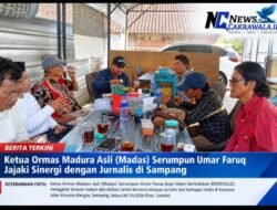 Perkuat Sinergi dengan Insan Pers, Ketua Madas Serumpun Umar Faruq Gelar Silaturahmi Hangat di Sampang