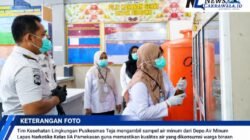Jaminan Mutu Makanan Warga Binaan, Lapas Narkotika Pamekasan dan Puskesmas Teja Rutin Sidak Dapur