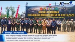 TMMD ke-130 Resmi Dibuka, Bupati Pamekasan dan TNI Bersinergi Bangun Desa Jarin