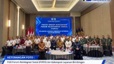 Teken PKS dengan 25 APH, Bapas Madiun Perkuat Implementasi Pidana Kerja Sosial dan Foris Klayen Binter di Hotel Aston